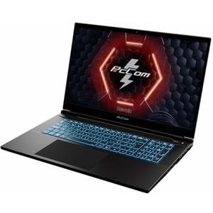 PcCom Revolt 4070 Laptop 17,3 inch Intel Core i7-13700HX 32GB RAM 1TB SSD Nvidia Geforce RTX 4070 QWERTY Spaans