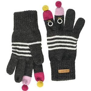 Barts Jongens Puppet Gloves Handschoenen, Grijs (0019-DARK HEATHER 019L), 80 (Manufacturer Maat: 4)