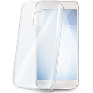 Celly GELSKIN515 siliconen gelskin beschermhoes voor Samsung Galaxy S6 Edge Plus transparant