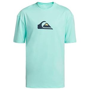 Quiksilver Surf T-shirt met korte mouwen, UPF 50, solid streak, jongens 8-16, groen S/10