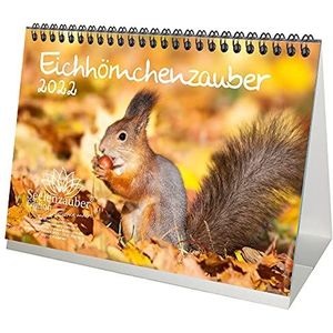 Seelenzauber Eekhoorn Magie DIN A5 Bureaukalender Voor 2022
