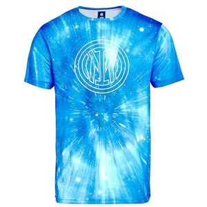 FC Internazionale Milano S.p.A. T-shirt Galaxy unisex volwassenen, verschillende maten/kleuren verkrijgbaar, collectie Galaxy, geschikt voor alle Nerazzurri-fans, officieel product