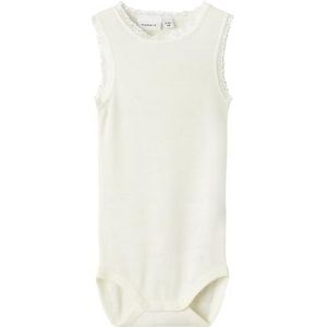 Merino Wol - Romper - Mouwloos - Drukknoopsluiting - Uniek Design