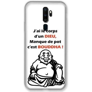 Beschermhoes voor Oppo A9 (2020), Boeddha Humor