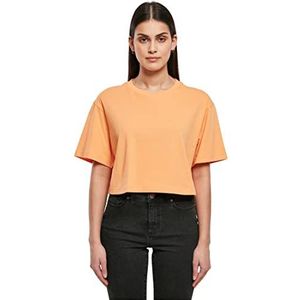 Urban Classics Dames Short oversize T-shirt Papaya, XXL, oranje (papaya), XXL
