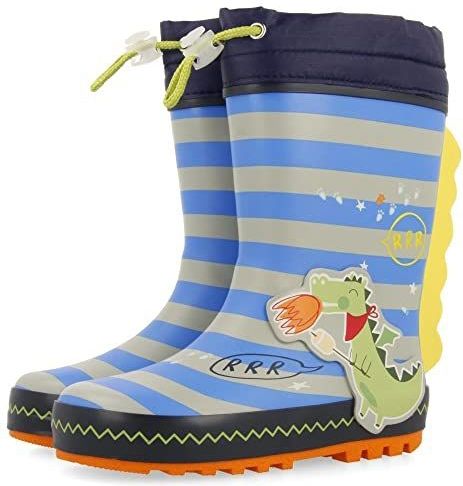 Hirm - Rubberlaarzen - Meerkleurig - Rubber - Gevoerde Binnenzool - Antislip