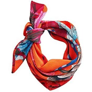 Desigual Fou_Beach Carre modieuze sjaal voor dames, oranje, U