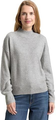 TOM TAILOR Damestrui, 21373 - Medium Silver Grey Melange, XXL