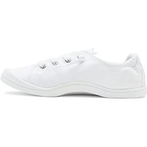 Roxy Bayshore sneakers voor dames, legering/wit, 38 EU, Legering wit, 38 EU