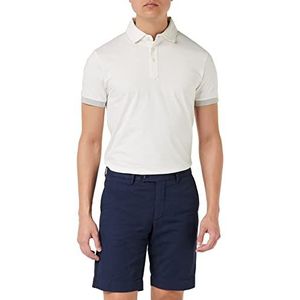 Hackett London Linnen Textuur Shorts voor heren, marine Blazer, 33W