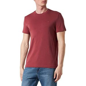 MUSTANG Heren Style Aaron C Basic T-Shirt, Roan Rouge 8265, M, Roan Rouge 8265, M
