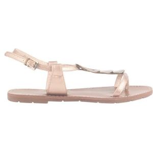 CHATTAWAK Dames 9MELANIEOR36 platte sandalen, goud, 36 EU smal, Goud, 36 EU Étroit