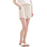 TOM TAILOR Denim Bermuda voor dames, 10479 - beige grijs, XL