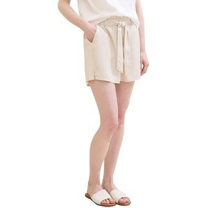 TOM TAILOR Denim Bermuda voor dames, 10479 - beige grijs, XL
