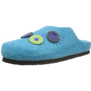 Dr. Brinkmann dames 320345 pantoffels, blauw turquoise 51, 36 EU