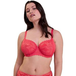 Sans Complexe Dames Capucine Full Coverage Bra, Sharon Pink & Geranium, 90C