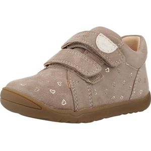 Geox Baby Meisjes B Macchia Girl First Walker Shoe, beige, 19 EU