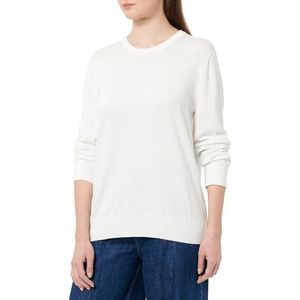 GANT Fijne gebreide C-hals, crème, L