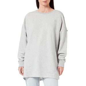 TILDEN Dames oversized sweatjack 37831149, lichtgrijs melange, M, lichtgrijs, gemêleerd, M