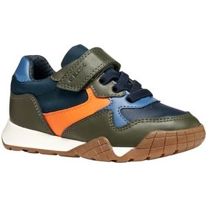 Geox - J RANN-E - Baskets - Kaki - Casual Schoenen