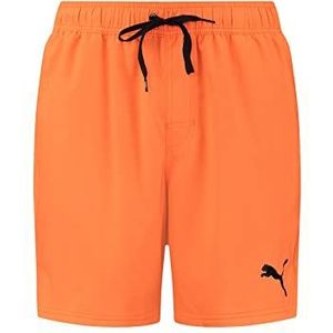 PUMA Unisex Lose Fit Board Shorts, Bright Orange, XS, Bright Orange, XS