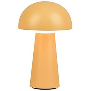 REALITY LENNON - Tafellamp - Oker geel - SMD LED - Oplaadbare - Buitenlamp - Dimbaar - IP44