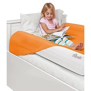 The Shrunks Slaapbeveiliging Opblaasbare Bed Rails (2 Pack) - Veilige en draagbare Peuter Bed Guard/Kinderbedbumpers voor reizen, vakantie of thuisgebruik, 122x18x10cm past onder Bed Sheet