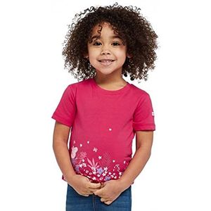 Regatta Uniseks Peppa Tee T-shirt, Pink Fusion, 4 Jaren