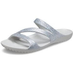 Crocs Kadee Ii Sandaal W dames sandalen, Zilver, 40 EU