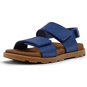 CAMPER Brutus K800490 Sandalen met 2 riempjes voor jongens, Blauw 001, 29 EU