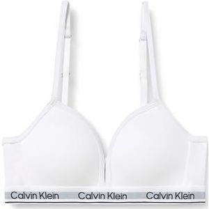 CK JEANS Meisjes TRIANGLE G80G800736 Driehoek, Wit (Pvh Classic White) 8-10, Wit (Pvh Classic White), 8-10 Jaren