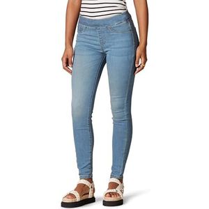 Amazon Essentials Dames Stretch Pull-On Jegging, New Light Wash-4 UK Short