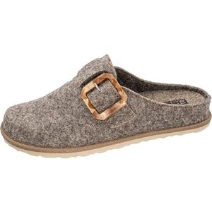 Fischer Pantoffels dames 645009, grootte:37 EU, kleur:Bruin