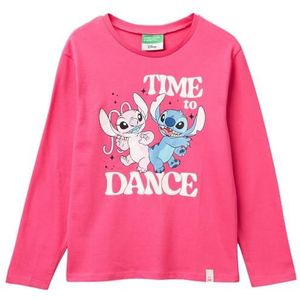 United Colors of Benetton T-shirt M/L, Paars, 140