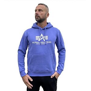 Alpha Industries Basic Hoody Sweat met capuchon voor heren Electric Violet