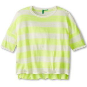 United Colors of Benetton Shorts voor kinderen., groen 60 m, 170 cm