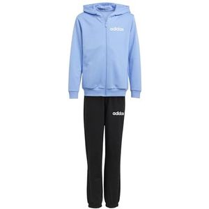 adidas Trainingspak - Zwart - French Terry - Normale Pasvorm