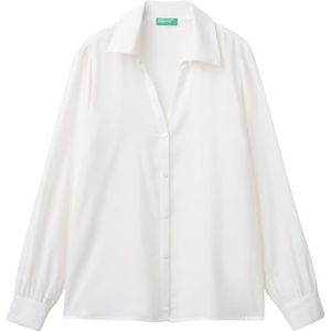 United Colors of Benetton Dameshemd, Wit, XXS