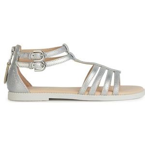 Geox - Karly - Sandalen - Zwart - Lederlook