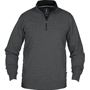 Texstar SW14 Unisex Crew T-hals sweatshirt, maat 4XL, antraciet