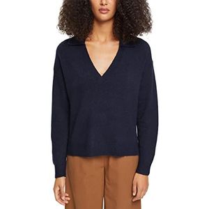 ESPRIT Dames 092EE1I313 trui, 400/NAVY, L
