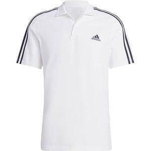 adidas Essentials Piqué Embroidered Small Logo Poloshirt met 3 strepen voor heren