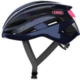 ABUS StormChaser Racefiets Helm - Lichte en comfortabele Fietshelm voor Professionele Wielrenners, voor Dames en Heren - Blauw / Rosa, Maat L