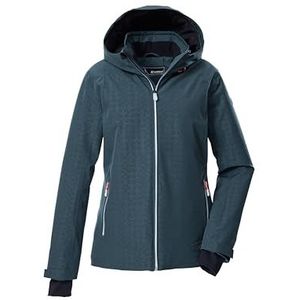 killtec - 43418-000 - Ski-jack - Lichtblauw - Veste de ski fonctionnelle met capuche en jupe pare-neige voor vrouw