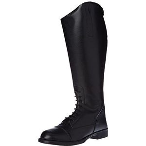 HKM Uniseks New Fashion Dames kort/wijd Rijlaarzen Zwart 36