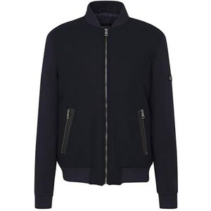 bugatti Heren gebreide jas, blauw, L