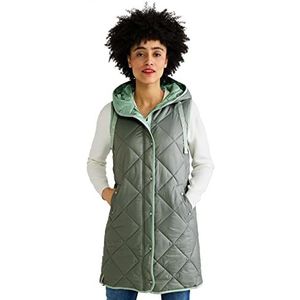Street One Longvest voor dames, Dark Desert Mint, 36