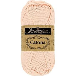 Scheepjes - Scheepjes Catona 263 Bloemblaad Peach Garen - 10x10g