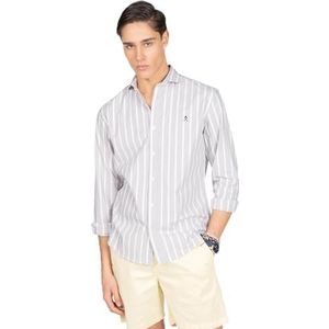 HARPER & NEYER San Remo Overhemd voor heren, grijs, Grijs, M
