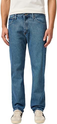 Wrangler - Greensboro - Jeans - Stonewash Donker - Regular Fit